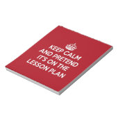 静保かに、レッスンプランのギフトのフリをする ノートパッド (回転)