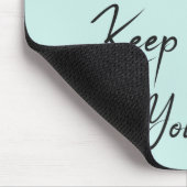 静保かに。司法試験に合格しろ。 マウスパッド (コーナー)