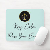 静保かに。司法試験に合格しろ。 マウスパッド (マウス)