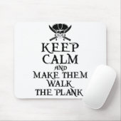 静保かに、彼らを海賊の板を歩かせる マウスパッド (マウス)