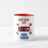 静保かに、極端なチューニングをする マグカップ (中央)