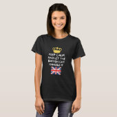 静保かに、英国の男に任せる Tシャツ (正面フル)