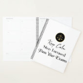 静保かに。集中し続ける。司法試験に合格する プランナー手帳 (ディスプレー)