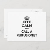 静保かにperfusionistと呼ぶ ポストカード (正面/裏面)