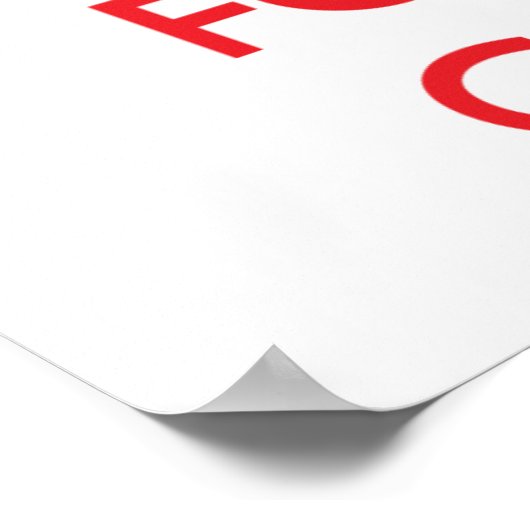 静保かコンポストに集中 ポスター (角)