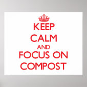 静保かコンポストに集中 ポスター (正面)