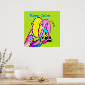 静保かサインしろ! ポスター (キッチン)