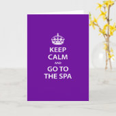 静保かスパへ カード (黄色い花)