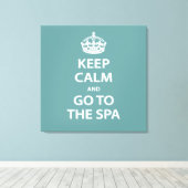 静保かスパへ キャンバスプリント (インサイチュ (ウッドフロア))