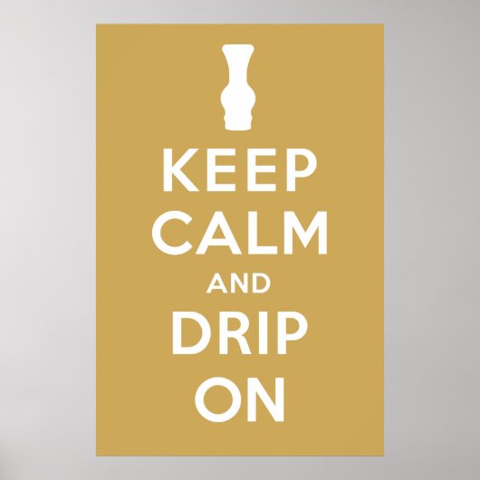 静保かドリップ ポスター (正面)