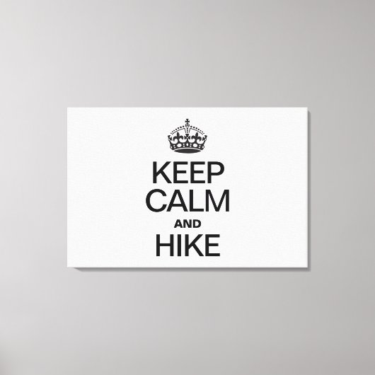 静保かハイキング キャンバスプリント (正面)