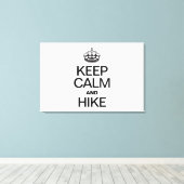 静保かハイキング キャンバスプリント (インサイチュ (ウッドフロア))