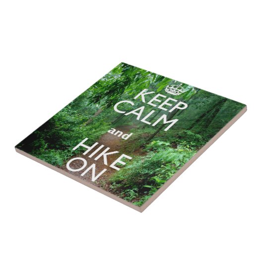 静保かハイキング タイル (側面)