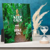 静保かハイキング フォトプラーク (側面)