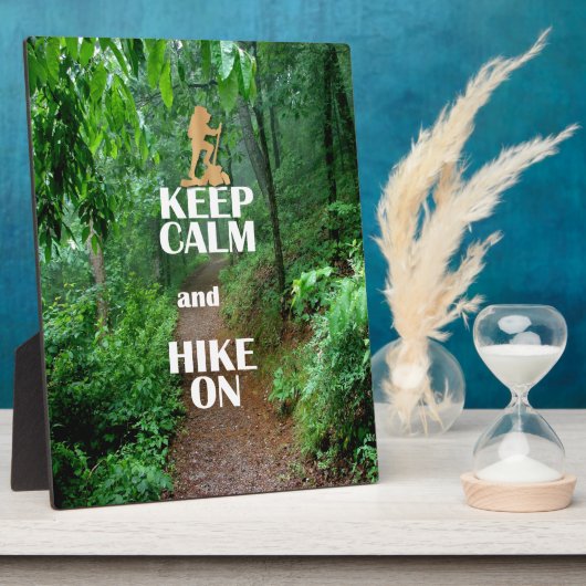 静保かハイキング フォトプラーク (側面)