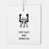 静保かホイーンオーナメント セラミックオーナメント (左)