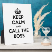 静保かボスに電話 フォトプラーク (側面)