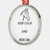 静保か乗り込む メタルオーナメント (左)