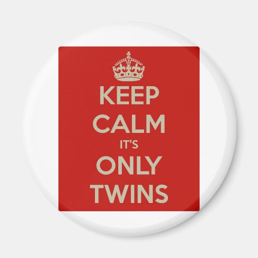 静保か双子 マグネット (正面)