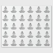 静保か呼吸セラピストを呼ぶ ラッピングペーパー (フラット)