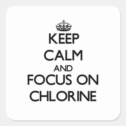 静保か塩素に集中 スクエアシール (正面)