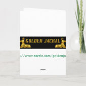 静保か幸せなヨム・キプールのユダヤ人がいる カード (裏面)