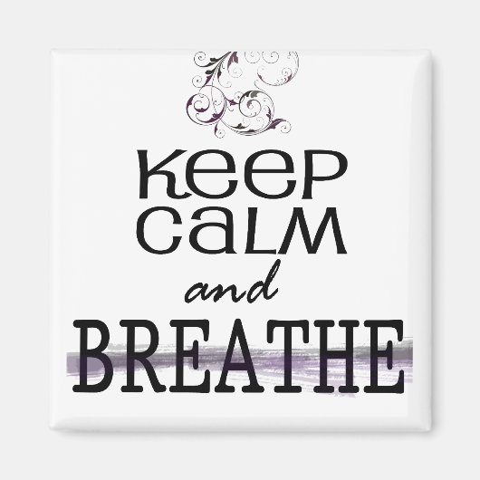 静保か息を吸う マグネット (正面)