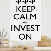 静保か投資する ポスター (キッチン)