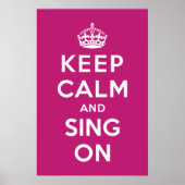 静保か歌う ポスター (正面)