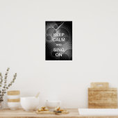 静保か歌う ポスター (キッチン)