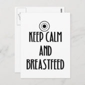 静保か母乳 ポストカード (正面/裏面)