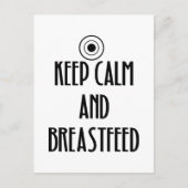 静保か母乳 ポストカード (正面)