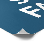 静保か泳ぐポスター ポスター (角)