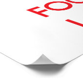 静保か洗濯物に集中 ポスター (角)