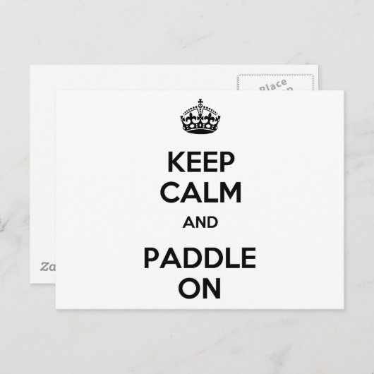 静保か漕ぎ着ける ポストカード (正面/裏面)