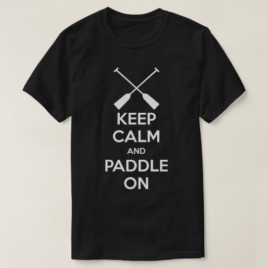 静保か漕ぎ着ける Tシャツ (デザイン正面)