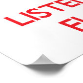 静保か聞にフラミンゴに ポスター (角)