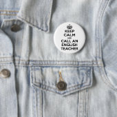 静保か英語の先生を呼ぶ 缶バッジ (インサイチュ)