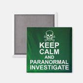 静保か超常的な調査 マグネット (正面/裏面)