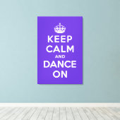 静保か踊る キャンバスプリント (インサイチュ (ウッドフロア))