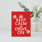 静保か運転オン(学習者) ポストカード (スタンド正面)