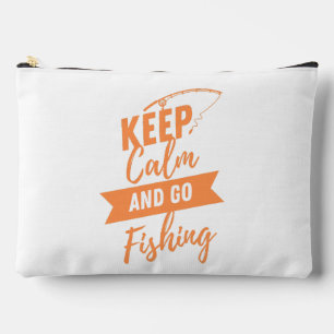 静保か魚釣りへ アクセサリーポーチ