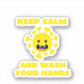 静保か シール (正面)