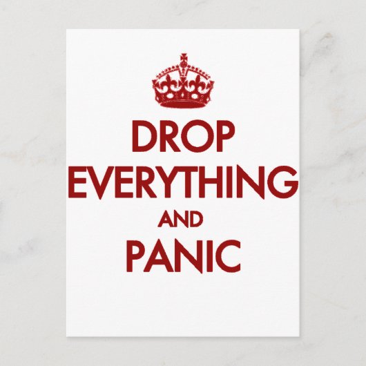 静保か?ペフト! ポストカード (正面)