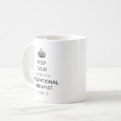 静保かOTに任せる コーヒーマグカップ (正面左)