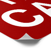 静保アンチメールや文字を打つポスター ポスター (角)