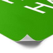 静保パーティー懸命ポスター |カスタマイズ可能 ポスター (角)