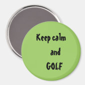 静保・ゴルフ引用文 マグネット (正面/裏面)