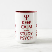 静保&勉強サイチマグ – スタイル、色を選択 マグカップ (中央)