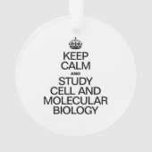 静保・勉強細胞及び分子生物学 オーナメント (裏面)